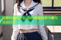 加黑料爆料平台 实时揭露独家内幕与互动讨论