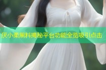 厌小柔黑料揭秘平台功能全览吸引点击