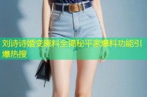 刘诗诗婚变黑料全揭秘平家爆料功能引爆热搜