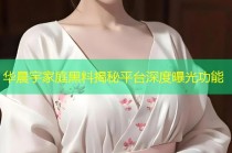 华晨宇家庭黑料揭秘平台深度曝光功能