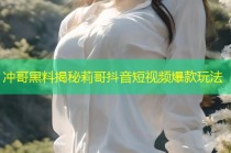 冲哥黑料揭秘莉哥抖音短视频爆款玩法