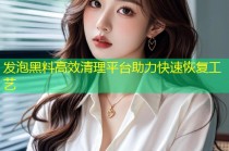 发泡黑料高效清理平台助力快速恢复工艺