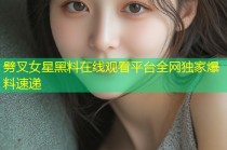 劈叉女星黑料在线观看平台全网独家爆料速递