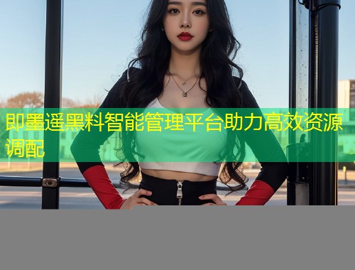 即墨遥黑料智能管理平台助力高效资源调配  第1张