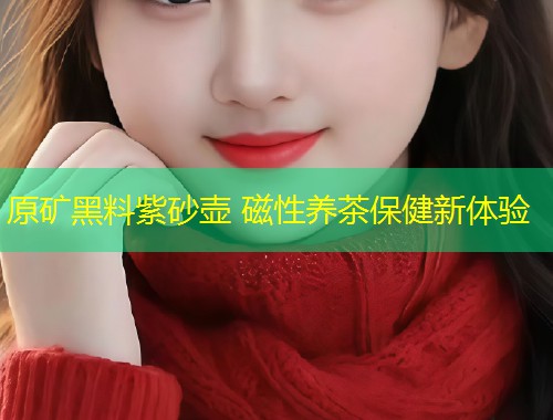 原矿黑料紫砂壶 磁性养茶保健新体验  第1张