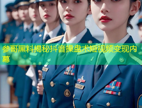 参哥黑料揭秘抖音操盘术短视频变现内幕  第1张